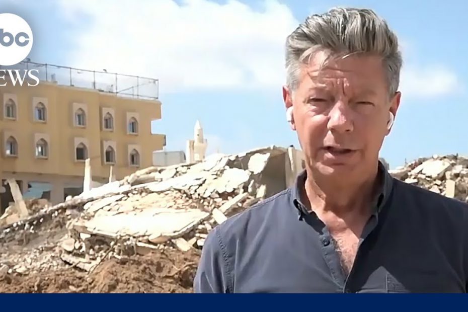 Inside flood zone in Libya as rescue teams search for missing l GMA