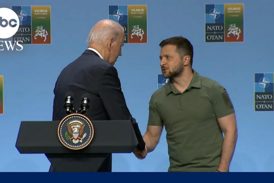 Biden, Zelenskyy address NATO ahead of bilateral meeting