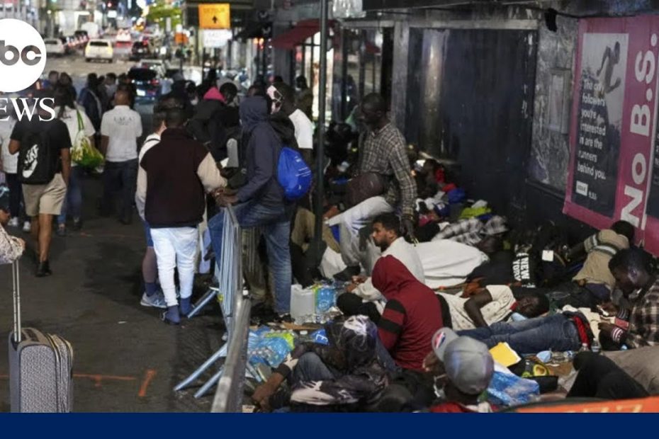 NYC mayor calls on Washington to help with surge in migrants