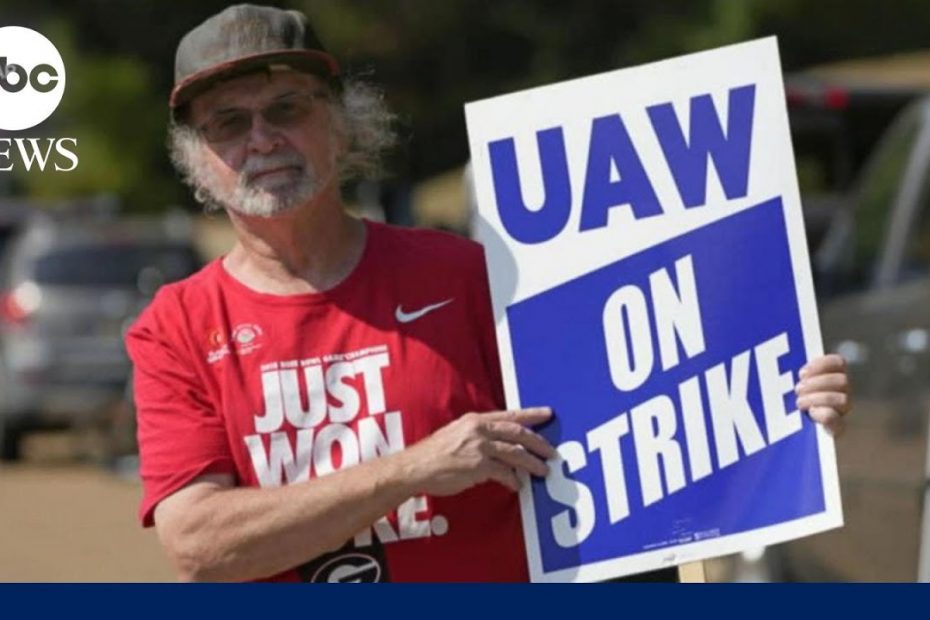 Autoworkers say there's no end in sight for their strike | ABCNL