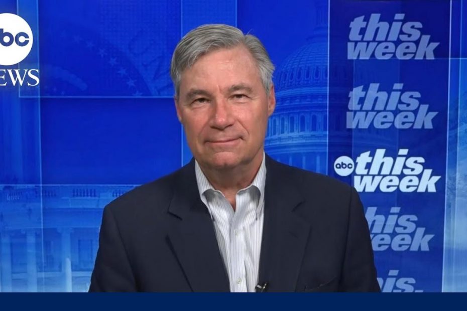 Joe Biden has a ‘solid baseline’ to take to voters in 2024: Sen. Sheldon Whitehouse l This Week