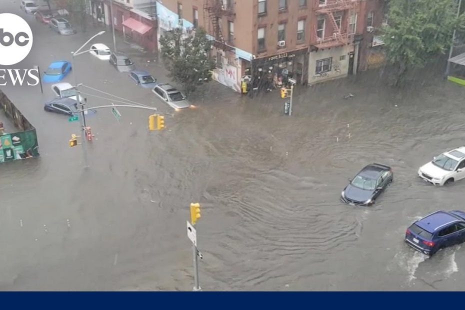 New York declared state of emergency from flooding | GMA