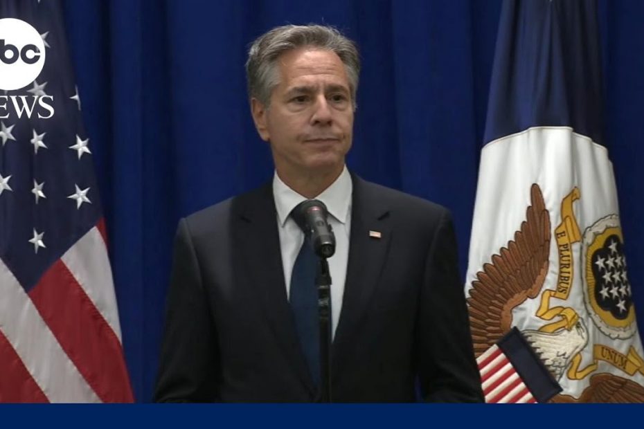 Blinken remarks on 5 freed Iranian Americans