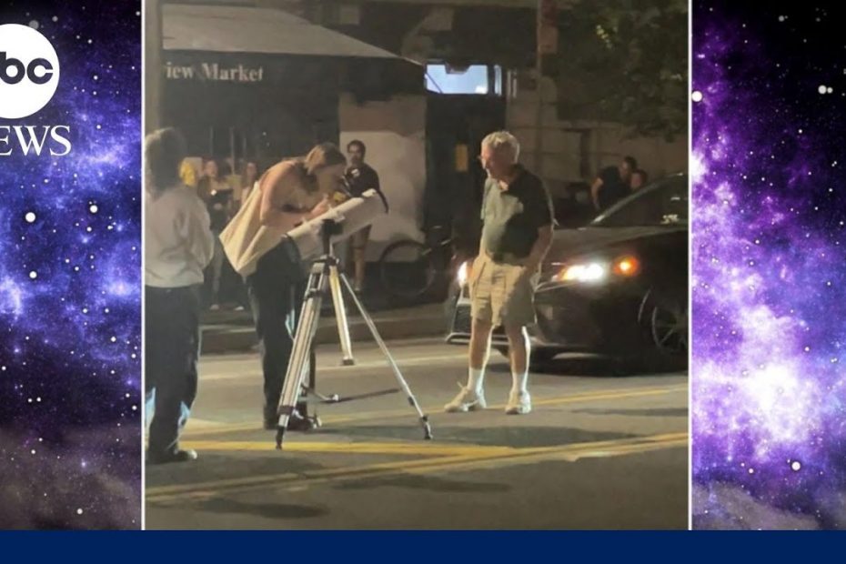 Astronomer stops traffic in New York | WNN