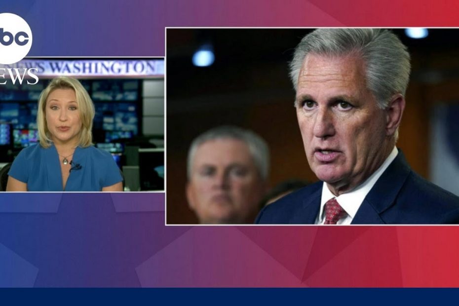 House Speaker Kevin McCarthy pulls back on comments about Trump's electability