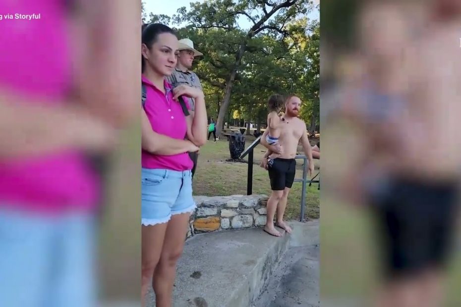 Alligator appears to charge towards Girl Scouts swimming in Texas lake