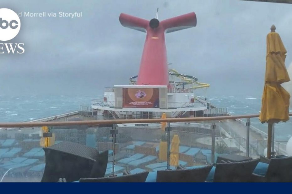 Cruise ship battered by storm off South Carolina | WNT