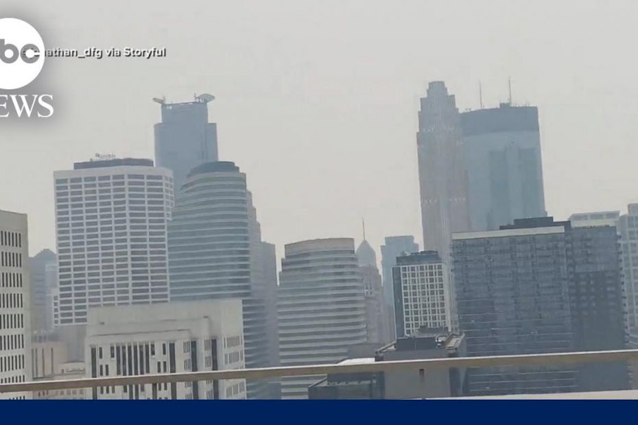 Air quality alert issued in Midwest amid Canadian wildfires | ABCNL