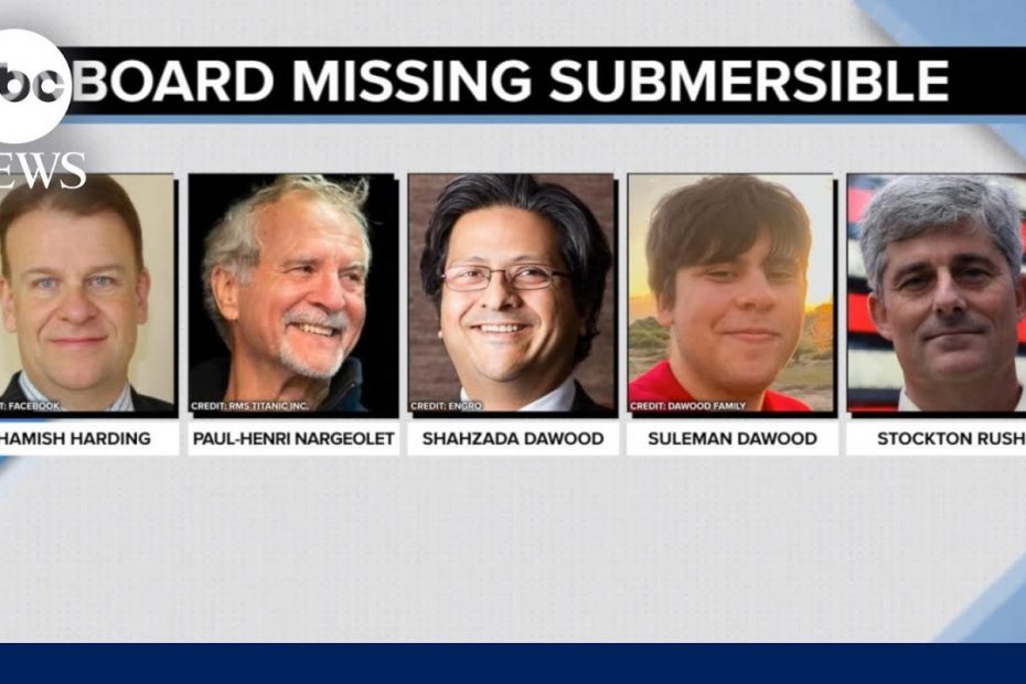 Missing Titanic tourism sub has run out of oxygen, estimations suggest