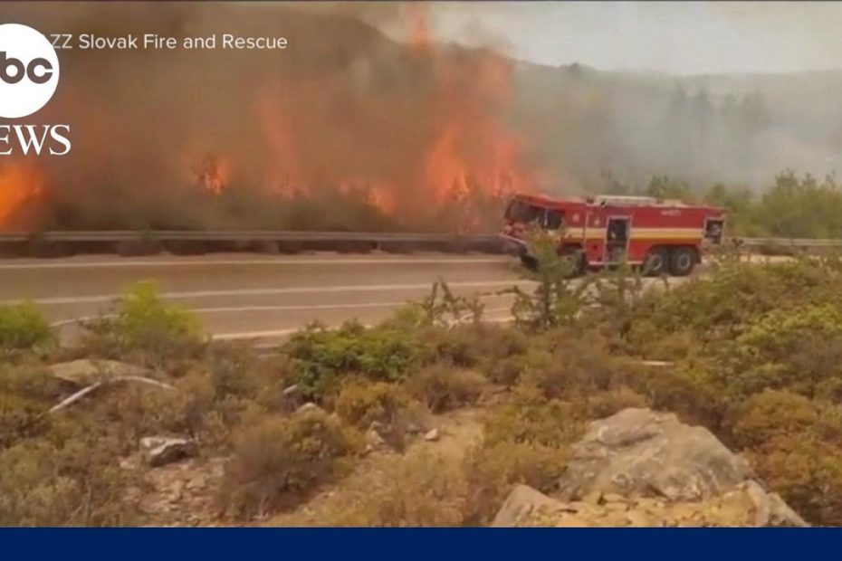 Deadly wildfires scorch Greece l WNT