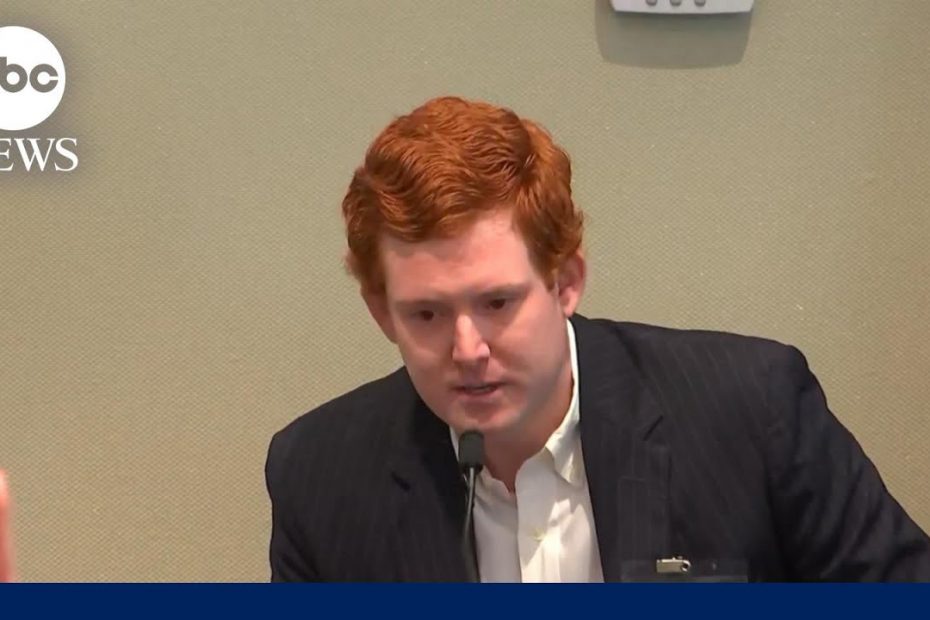 Son of Alec Murdaugh breaks his silence l GMA