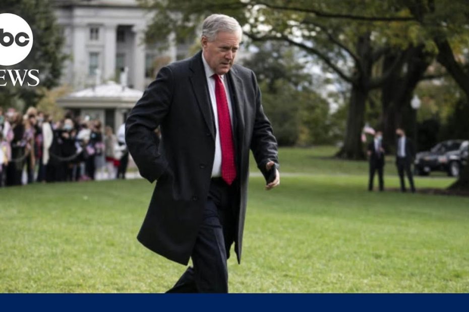 Mark Meadows seeks to move trial to federal court l GMA