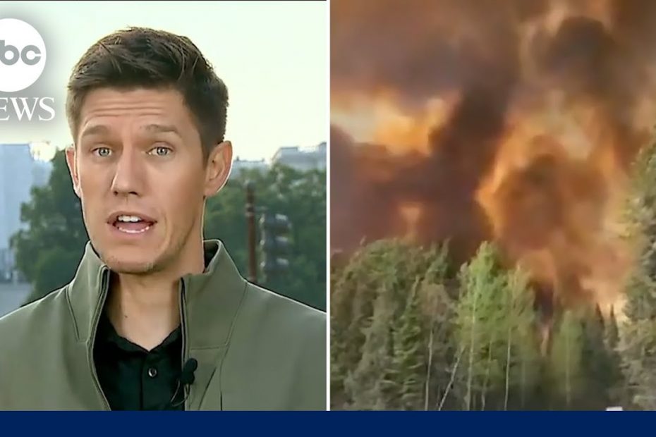 20 states face air quality alerts as haze from Canadian wildfires move south l GMA