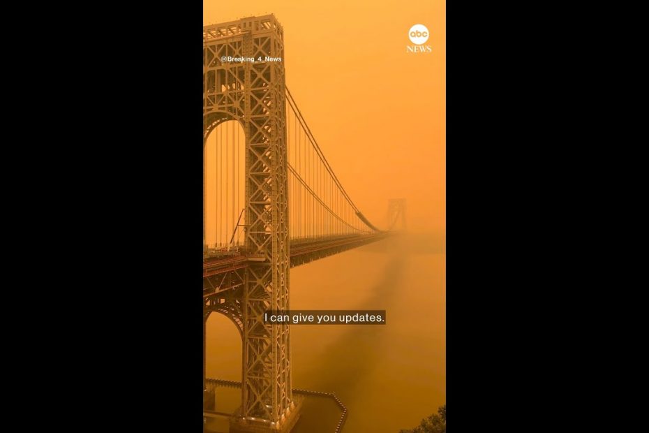 New York governor urges residents to ‘stay indoors’ amid wildfire smoke | ABC News