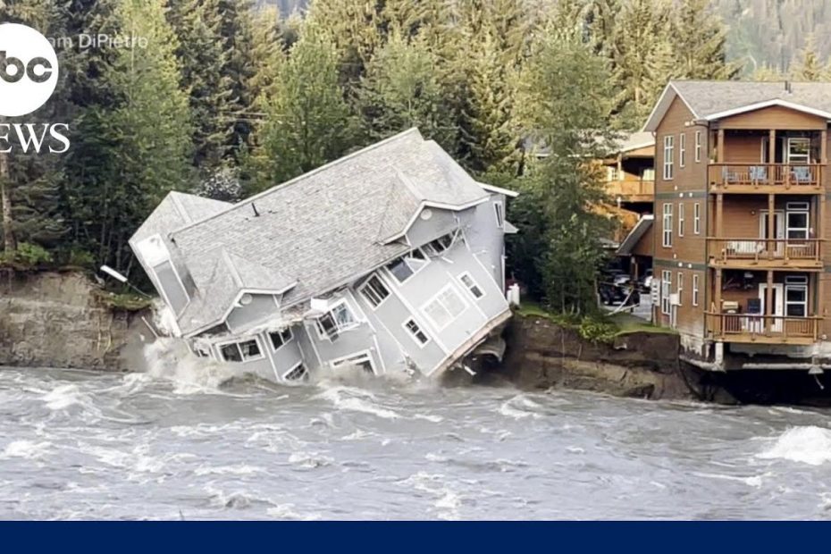 Major flooding causing a state of emergency in Alaska