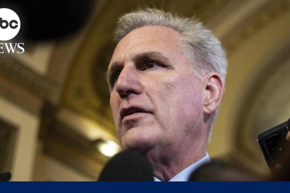 Kevin McCarthy ousted as House speaker