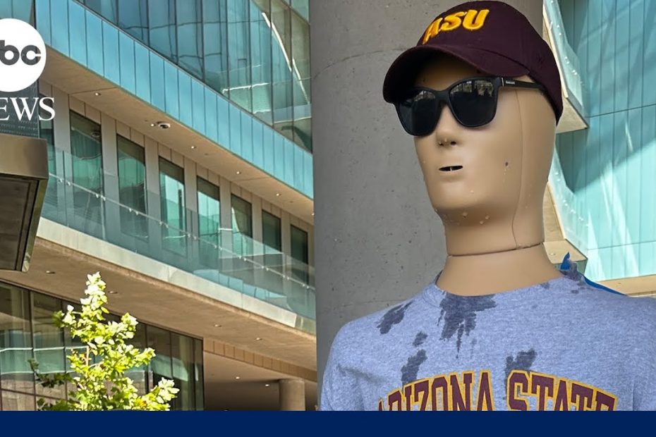 Robot mimics human reactions to extreme heat | GMA