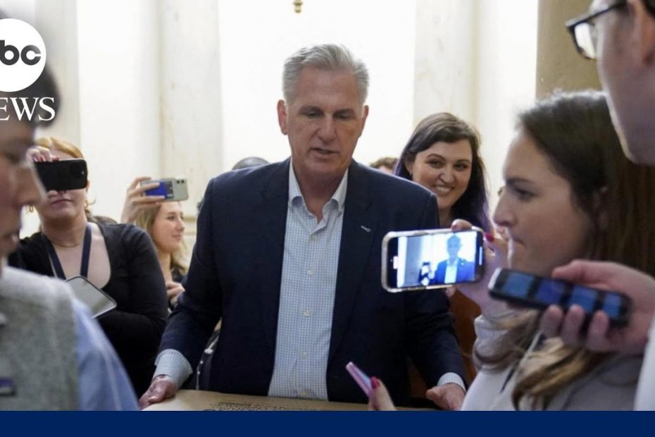McCarthy signals that debt ceiling deal is close l WNT