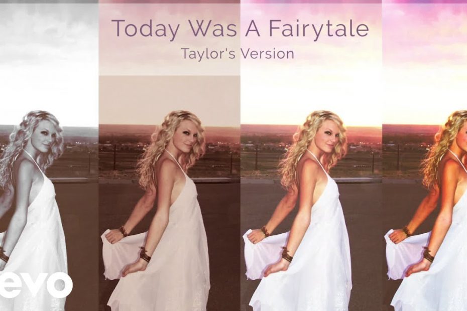 Taylor Swift - Today Was A Fairytale (Taylor's Version) (Lyric Video)