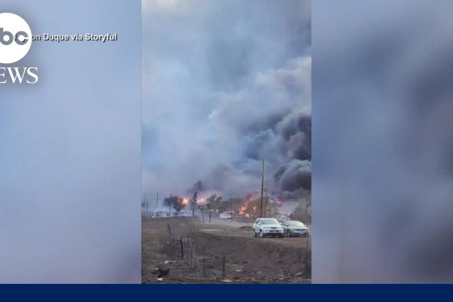 'The fire was right above our property': Maui resident talks evacuating from wildfires in Hawaii