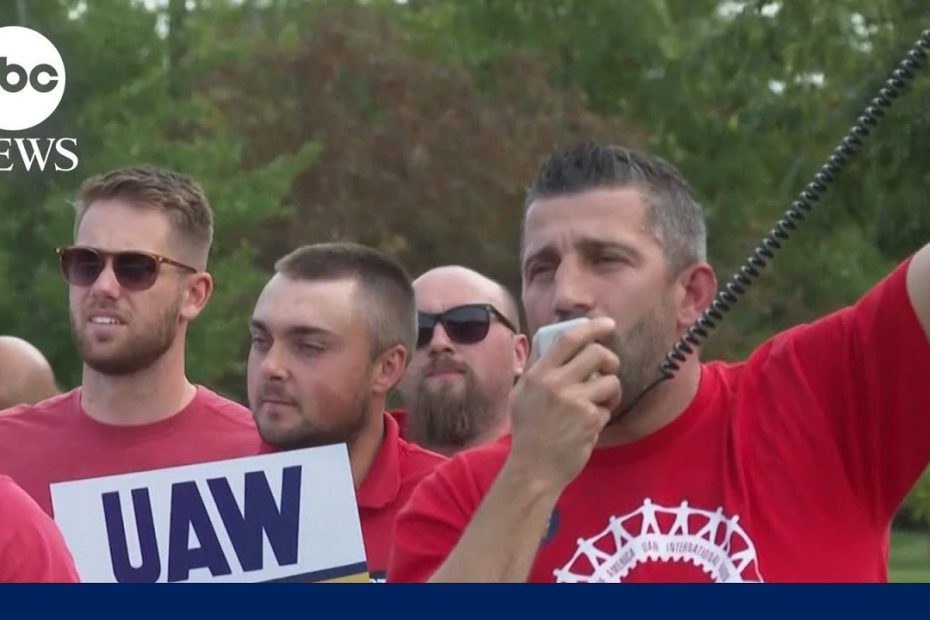 UAW to expand walkouts against Big 3 automakers if no progress in negotiations l GMA