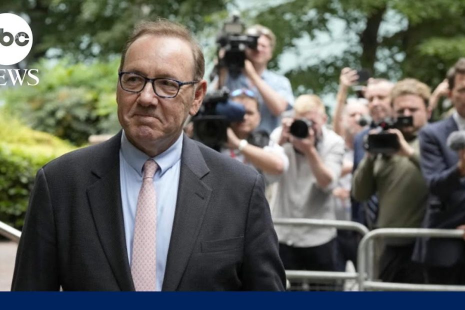 Oscar-winning actor Kevin Spacey in court for his trial on alleged sex offenses