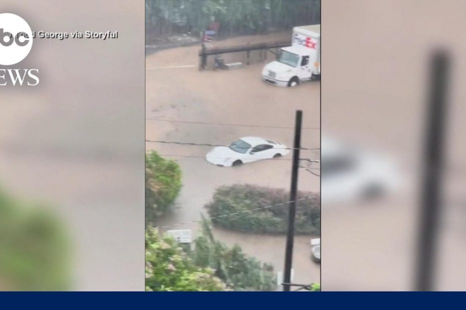 Several people rescued from stranded cars in Atlanta | ABCNL