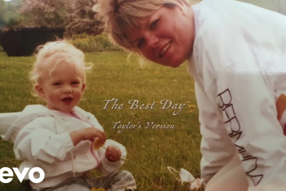 Taylor Swift - The Best Day (Taylor's Version) (Lyric Video)