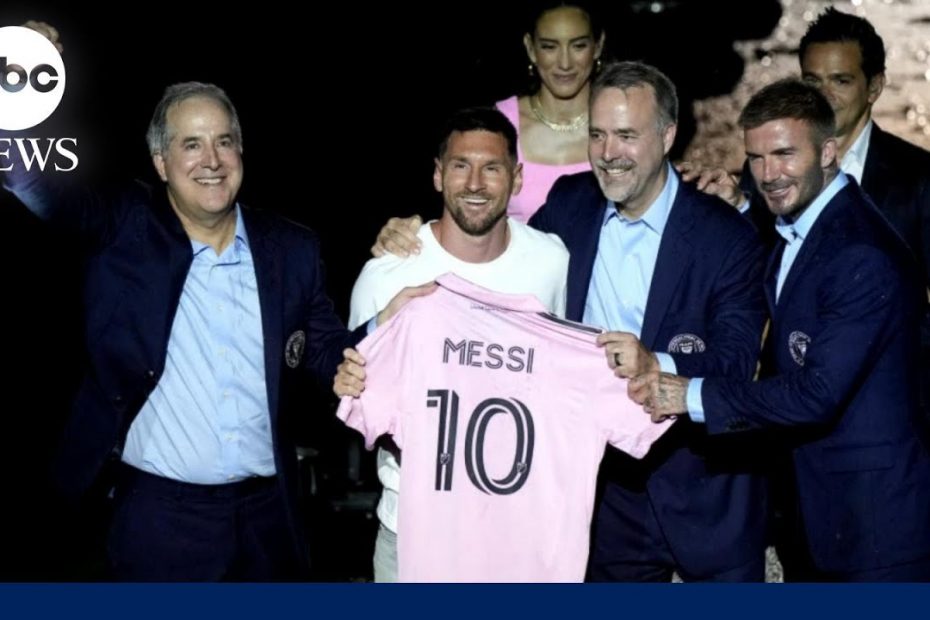 David Beckham 'might cry' when Lionel Messi takes the pitch for Inter Miami | ABCNL