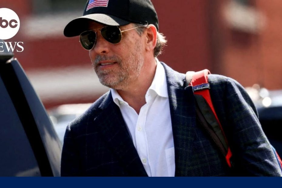 Justice Department appoints special counsel in Hunter Biden investigation