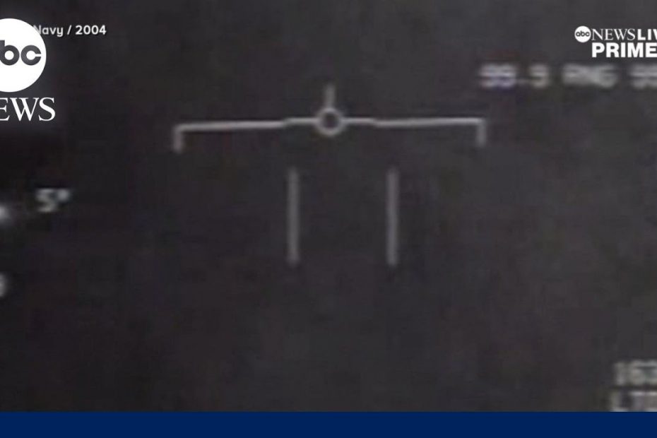 Pentagon UFO investigator: Extraterrestrial 'technical surprise' is top concern | ABCNL