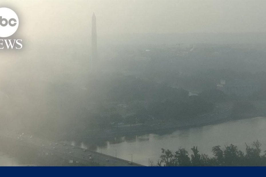 Canadian wildfire smoke returns to U.S. skies l GMA