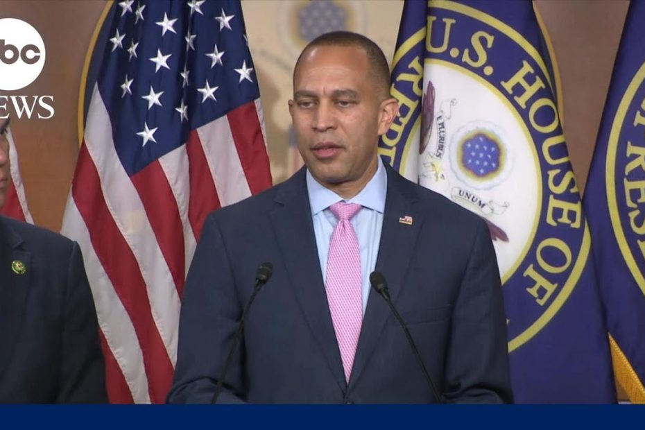 An agreement that meets the needs of Americans: House Minority Leader Hakeem Jeffries | ABCNL