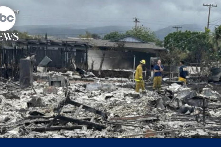 Hawaii Governor warns Maui wildfire death toll may double
