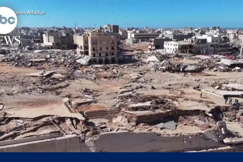Libya floods: Recovery efforts underway after catastrophic flooding l GMA