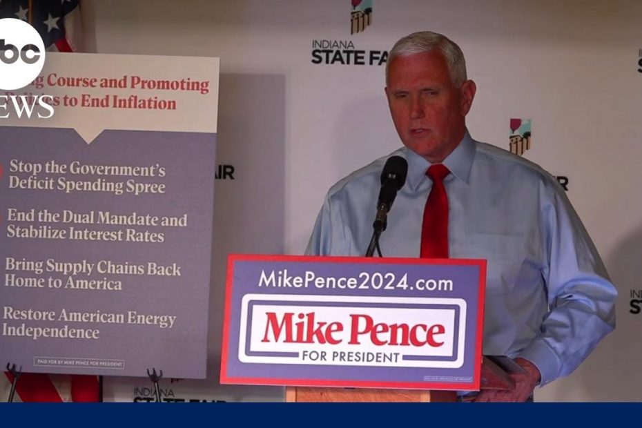 Pence camp discusses what to expect in 1st debate | ABCNL