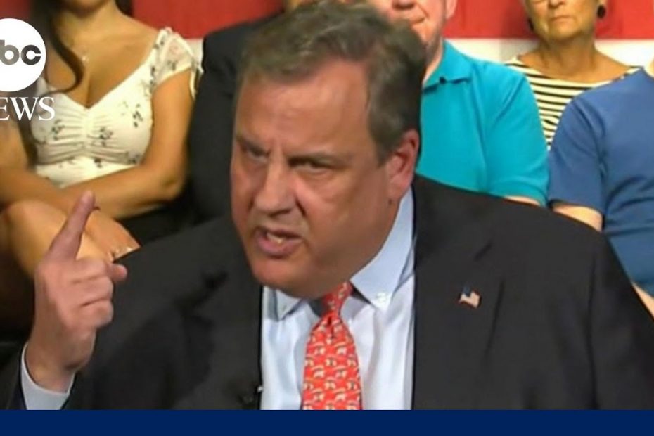 Christie launches 2024 bid by attacking Trump