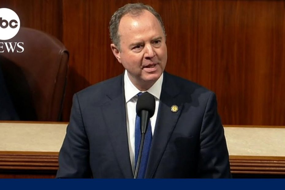 House of Representatives erupts in chaos after GOP lawmakers vote to censure top Dem Adam Schiff