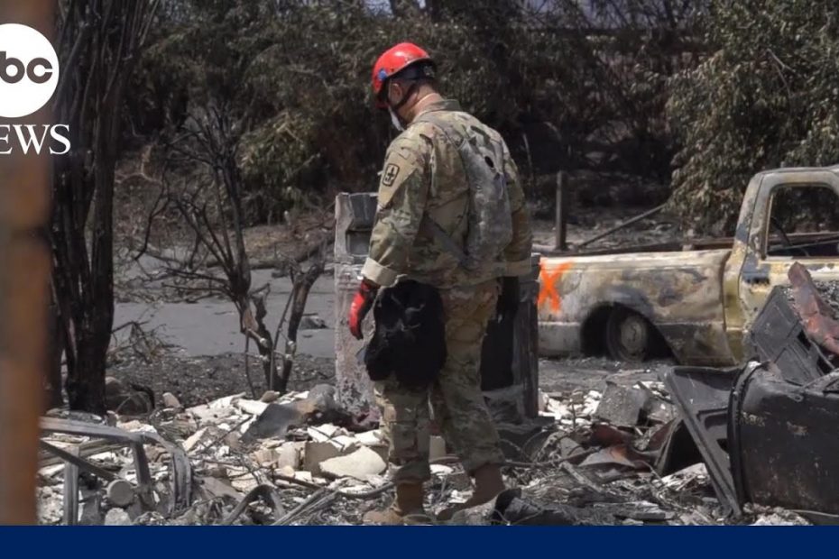 Death toll rises as Maui community comes together to help each other | ABCNL