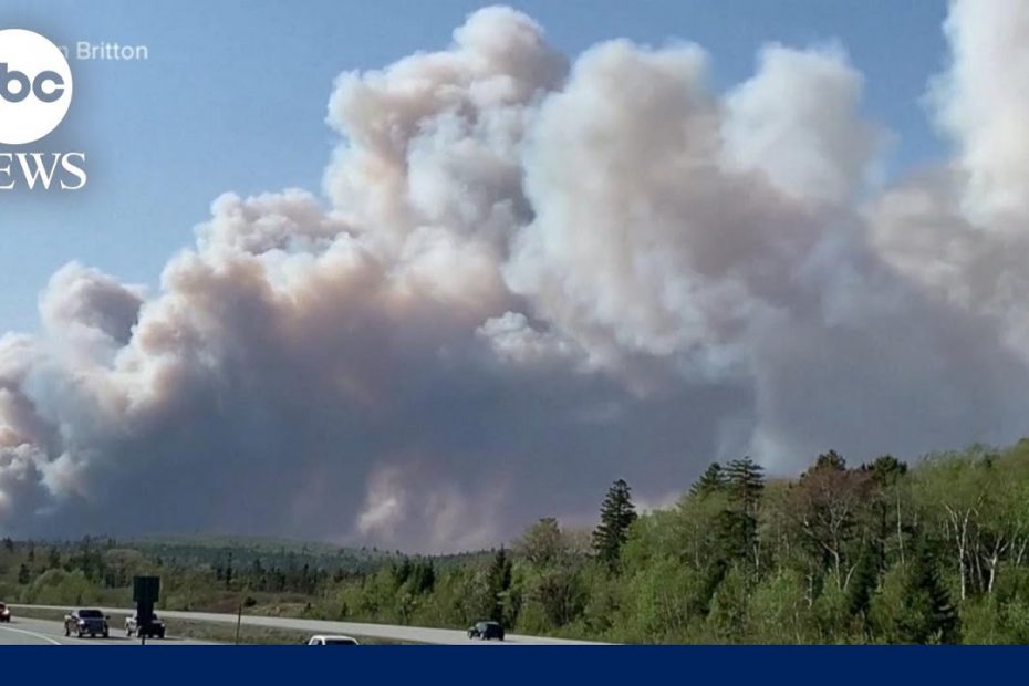 Canadian wildfire smoke creates air quality emergency