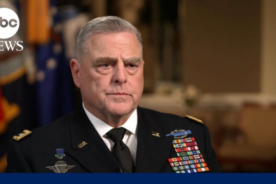 Gen. Mark Milley reflects on his career ahead of retirement | ABCNL