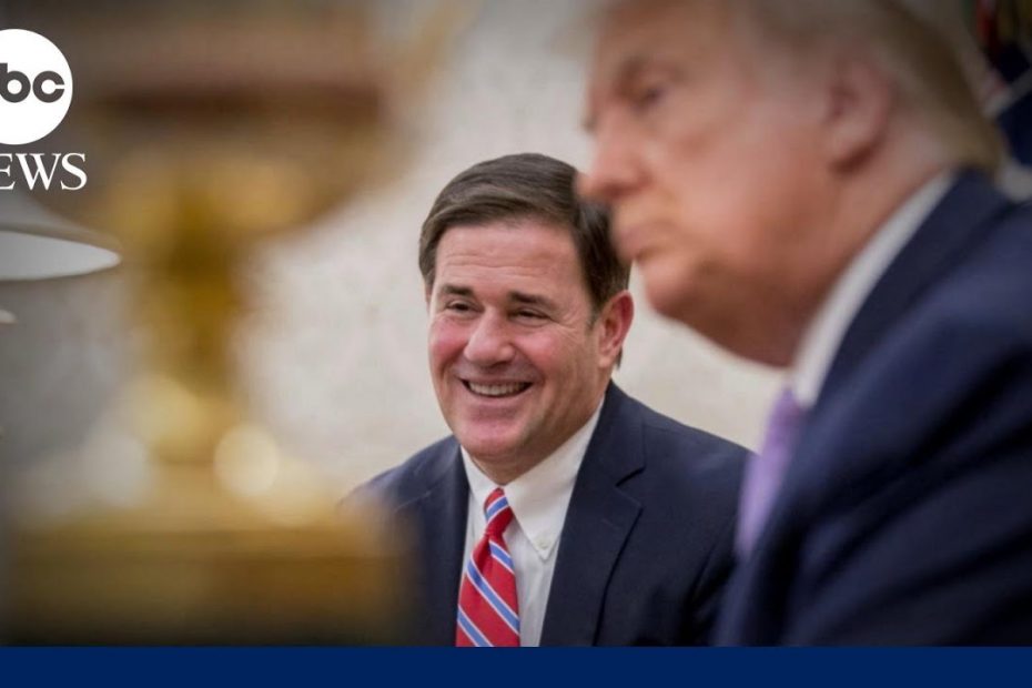 Trump allegedly pressured former Arizona governor to overturn 2020 election results | GMA