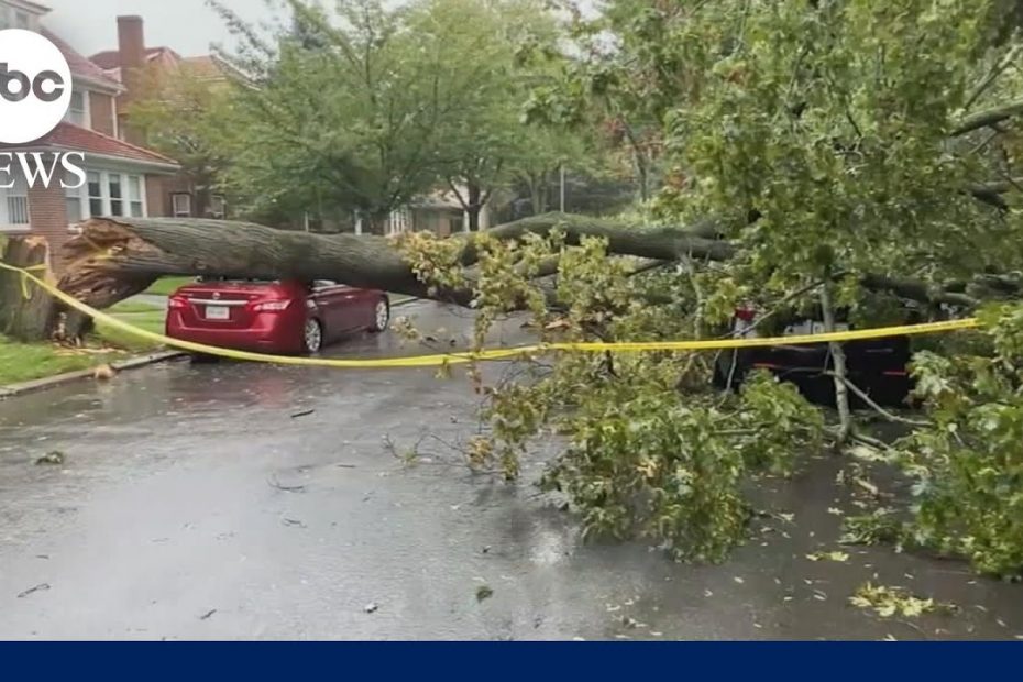Remnants of Tropical Storm Ophelia bring rain, coastal flooding for millions l GMA
