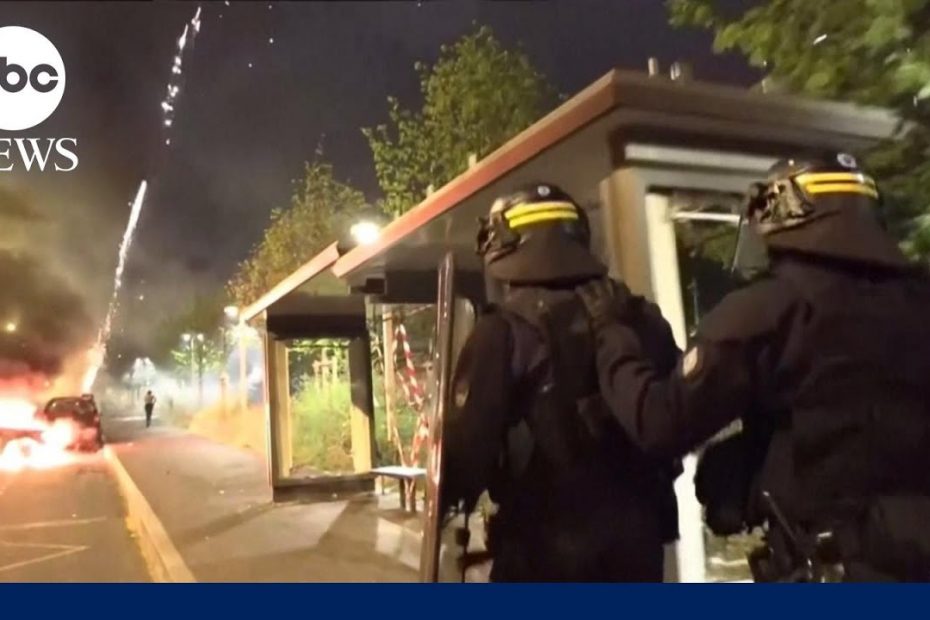 Unrest in Paris as funeral takes place for teen killed by police | GMA
