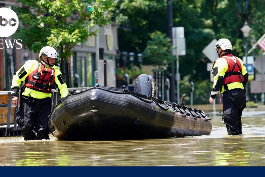 Catastrophic flooding in Vermont sets off race to rescue residents l GMA