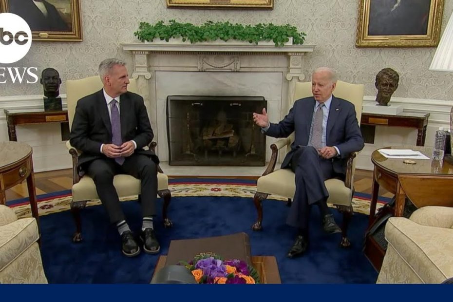 Biden, McCarthy meet to negotiate debt ceiling deal
