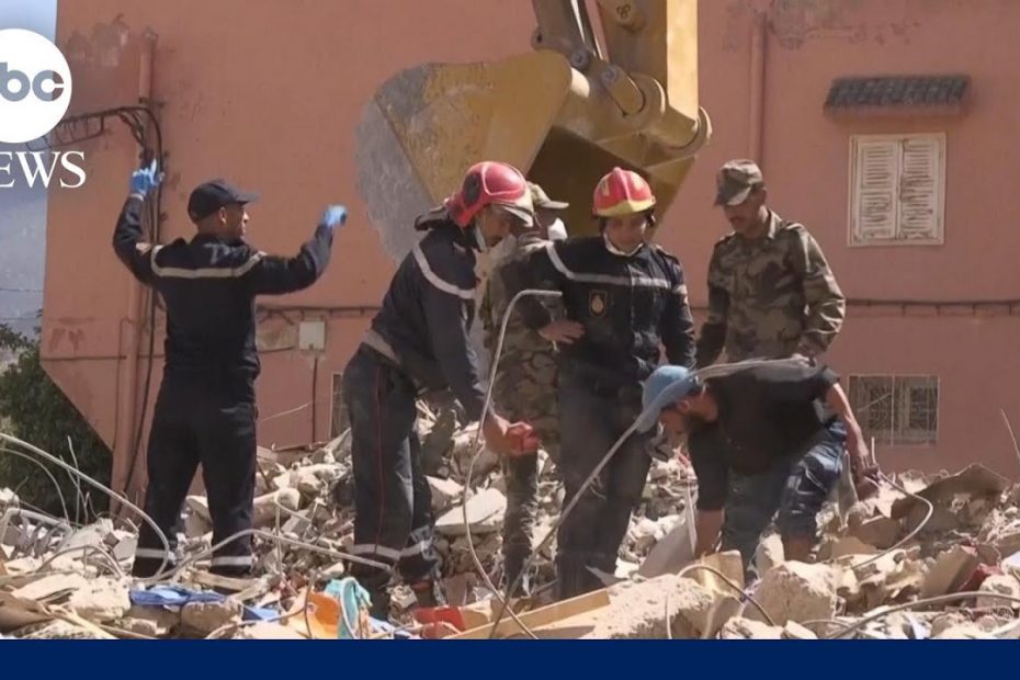Morocco earthquake death toll rises as crews race to save trapped victims