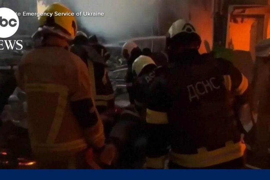 At least 5 Ukrainian cities targeted by Russian missile strikes l GMA