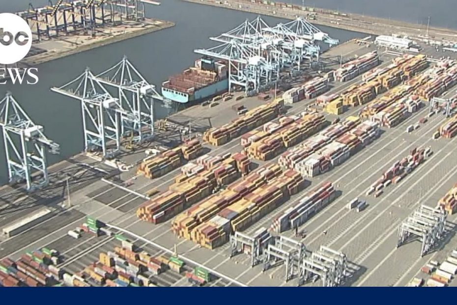 Labor disputes disrupt work at West Coast ports | GMA