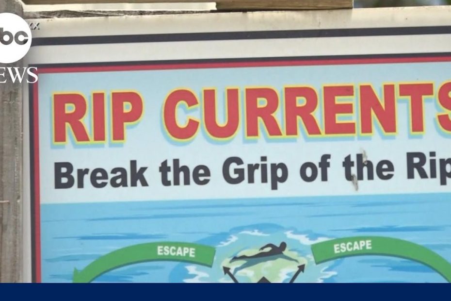 Hundreds rescued from riptides over holiday weekend | GMA